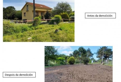 La Axencia de Protección da Legalidade Urbanística de Galicia localiza con drones construcciones ilegales